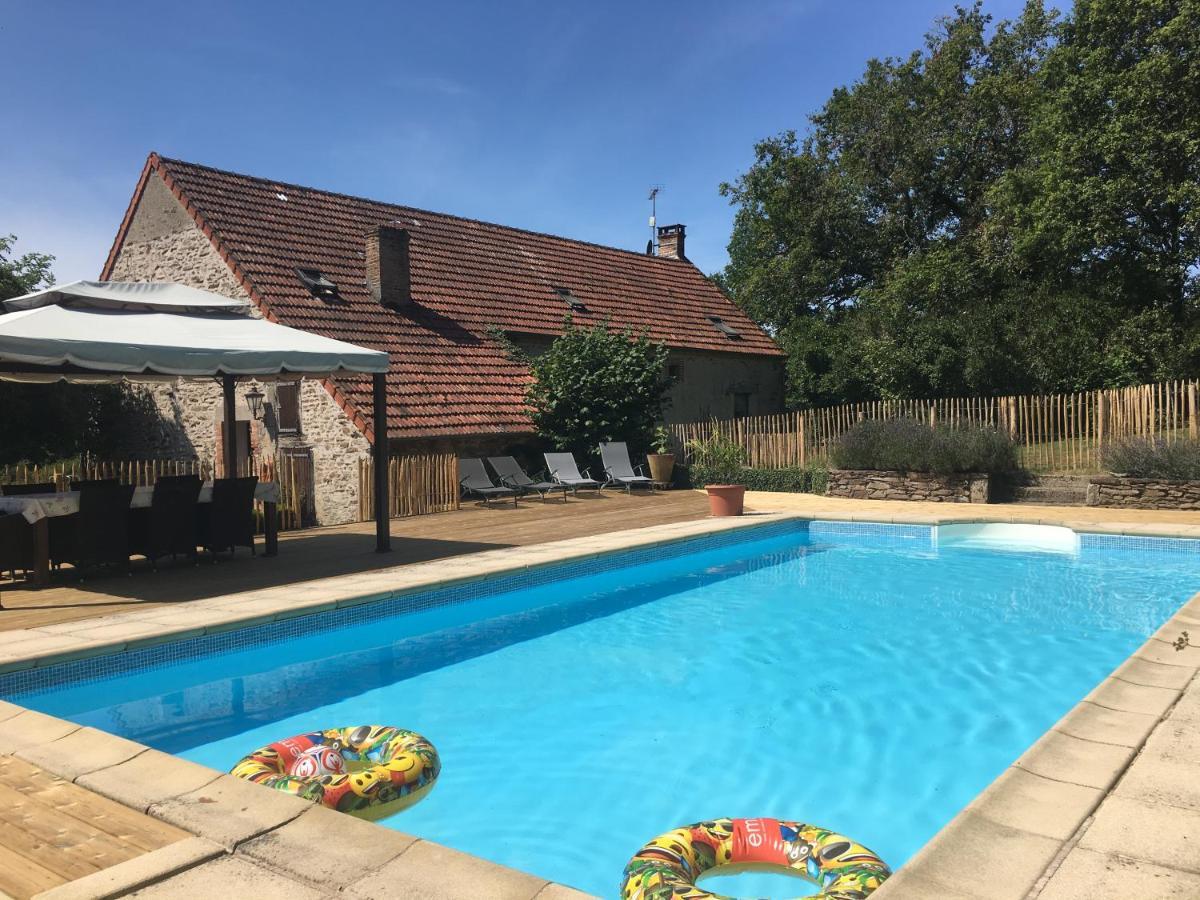 Vila Domaine Le Rianon Malleret-Boussac Exteriér fotografie