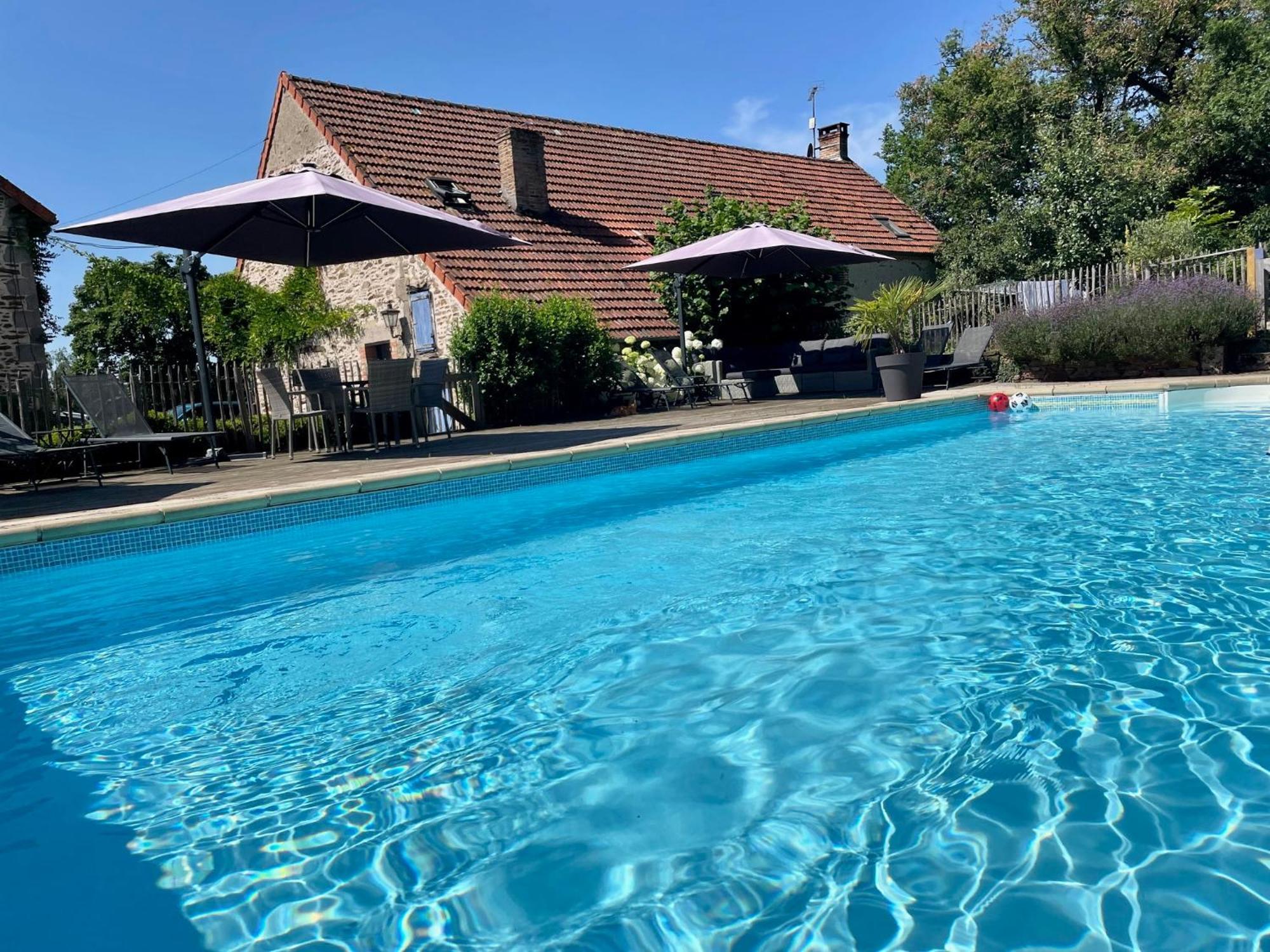 Vila Domaine Le Rianon Malleret-Boussac Exteriér fotografie
